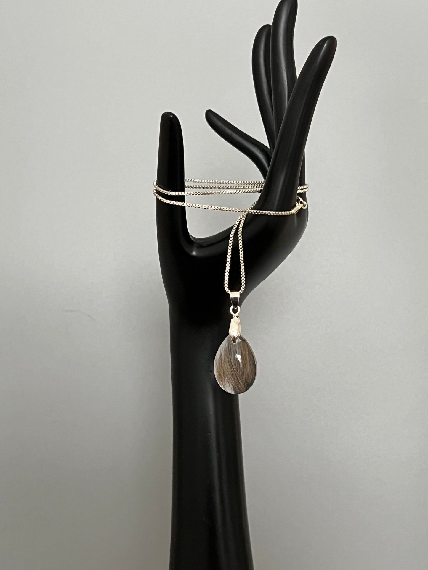 Herzensschmuck "Tropfen" mit Asche und/oder Haaren