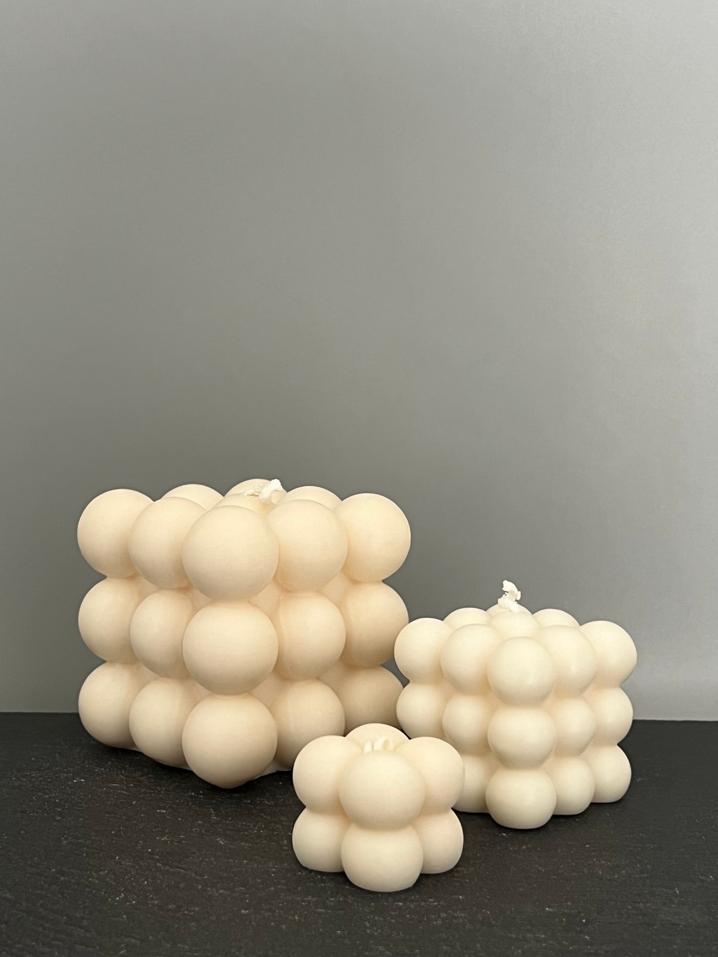 BUBBLE CUBE CANDLE | Würfelkerze