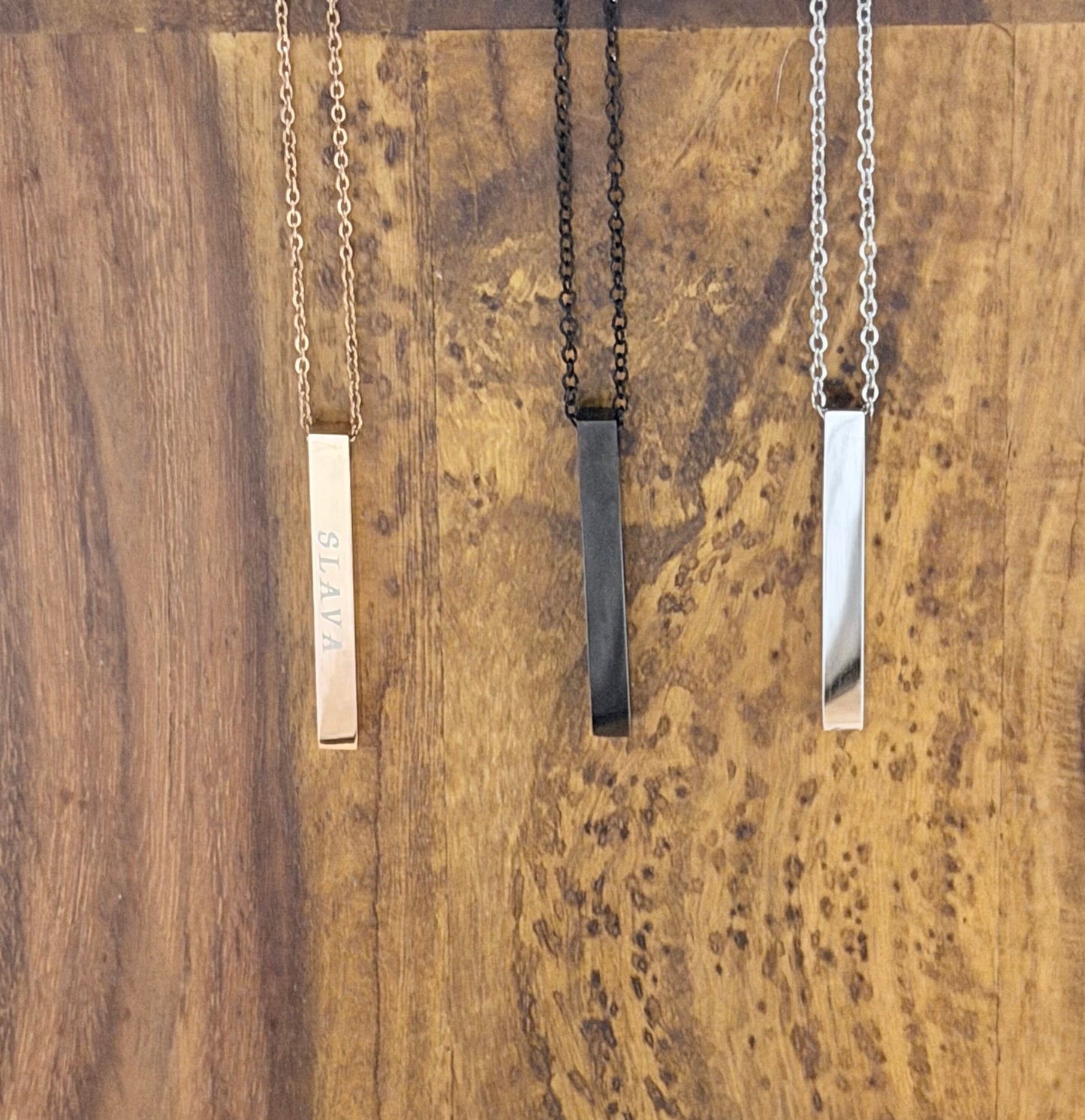 Minimalistischer Quaderanhänger